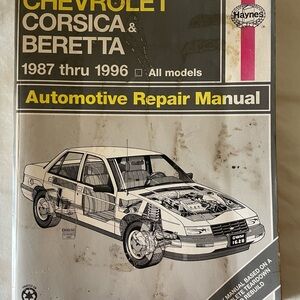 Chevy Corsica Beretta 1987-1996 service repair manual book 24032